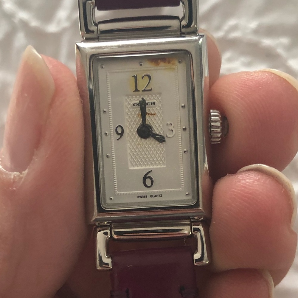 Coach Watch Gorgeous Paton leather